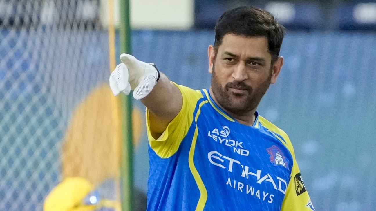 Tin nóng IPL 2026: MS Dhoni vắng mặt giai đoạn đầu do chấn thương