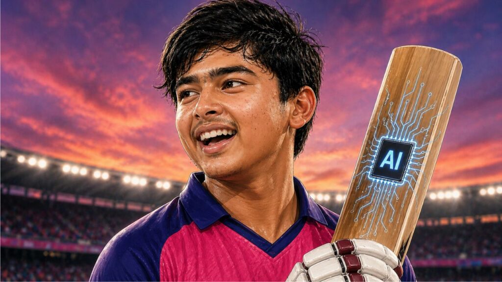 Vaibhav Sooryavanshi Responds to AI Chip Bat Claims: IPL Sensation’s Witty Reply