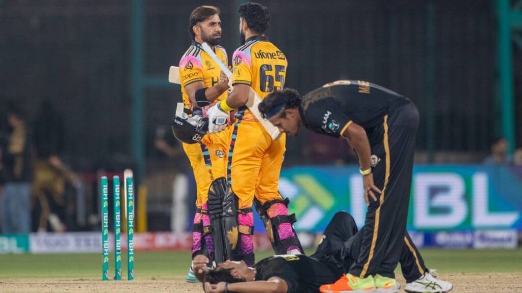 All-round Iftikhar Ahmed Wins Zalmi a Thriller in PSL