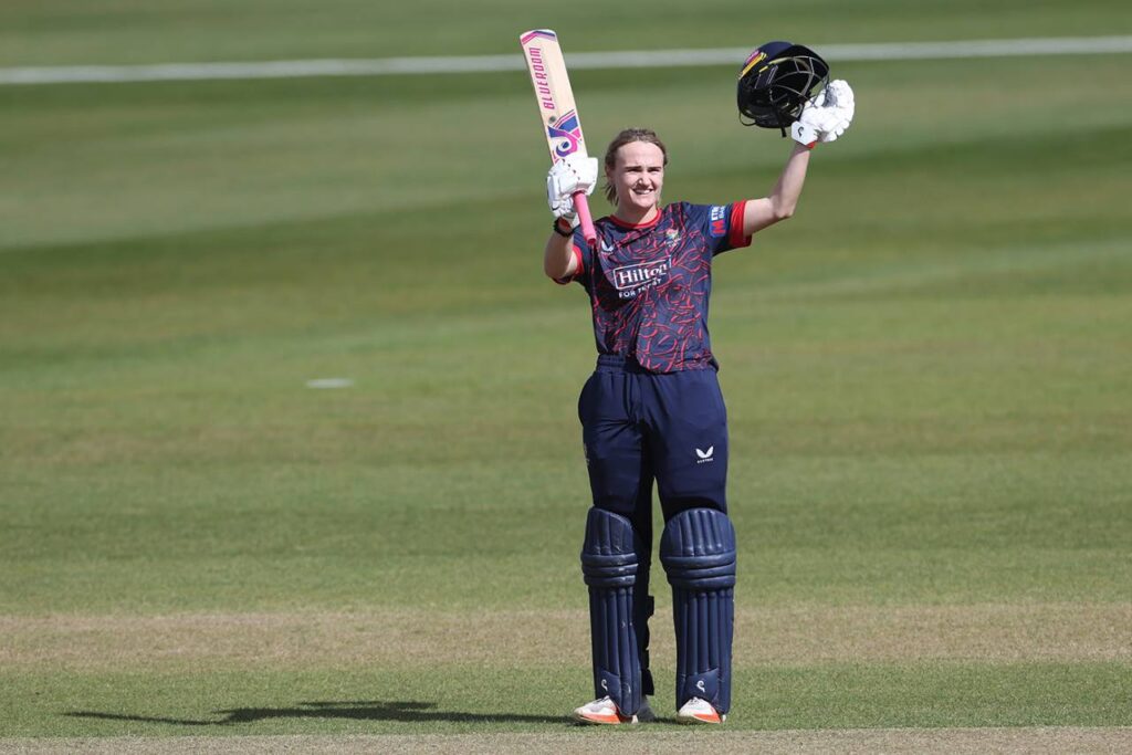 Gaby Lewis Century Powers Lancashire to Dominant Win Over Durham