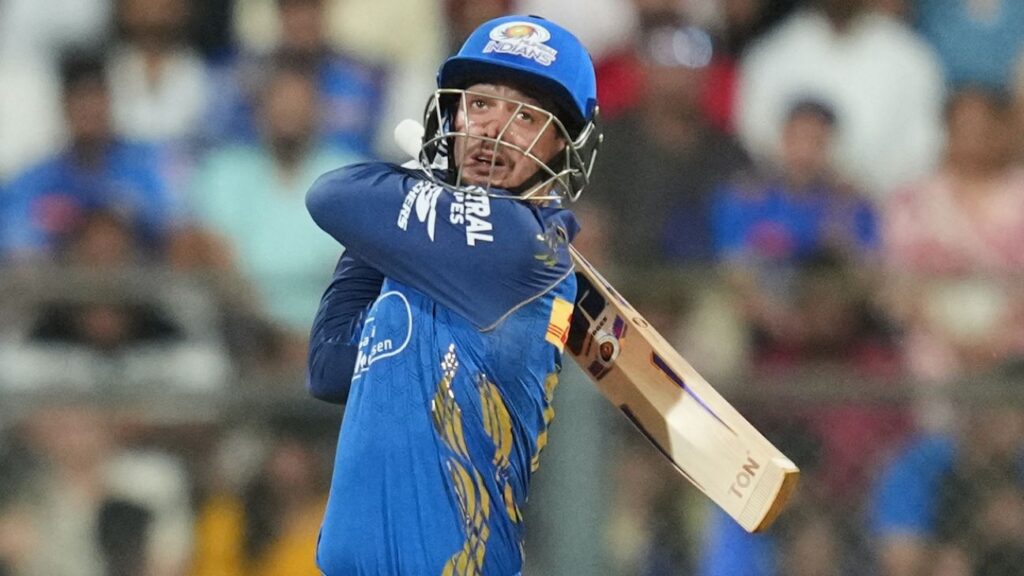 [CRK] Quinton de Kock’s Explosive Century Ignites MI’s Overseas Opener Debate