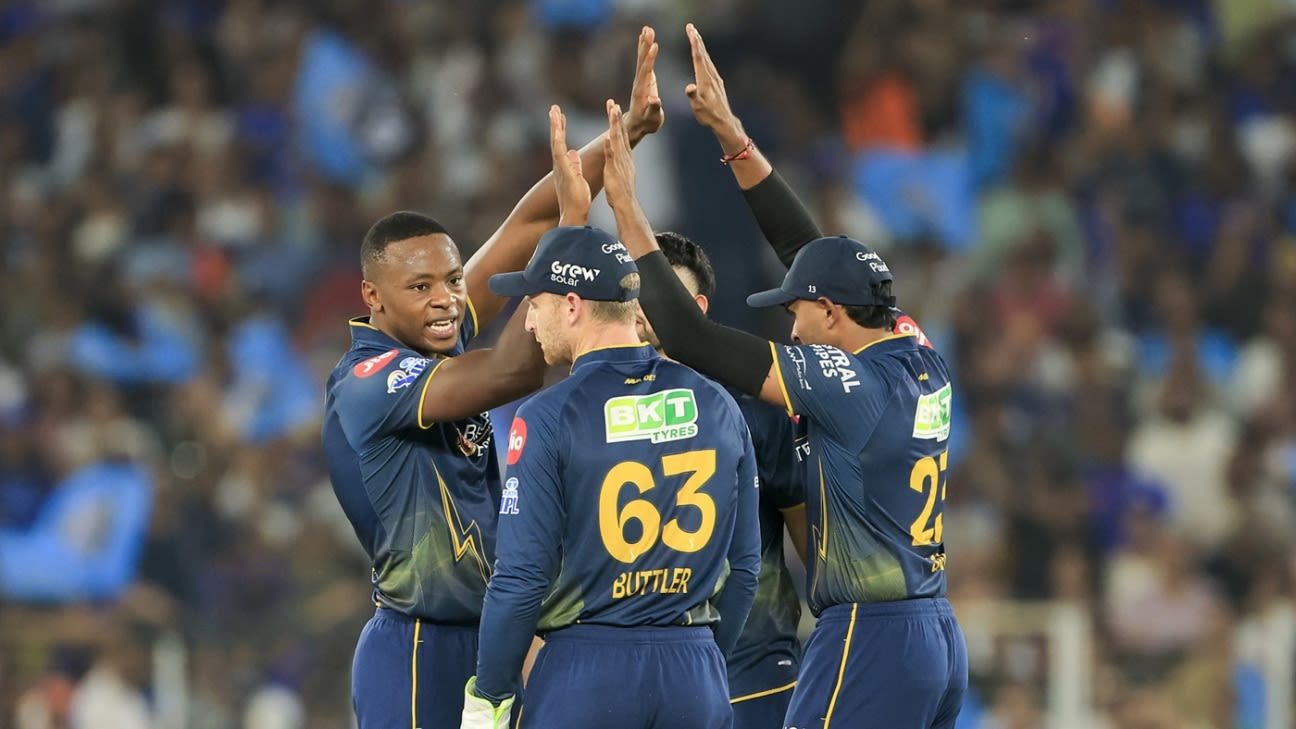 [CRK] IPL 2026: Gill Misses Chance to Top Orange Cap Table, Rabada Rises on Purple Cap List