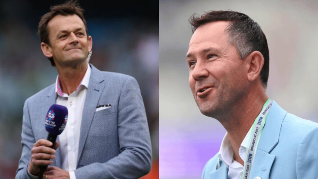 Adam Gilchrist and Ricky Ponting