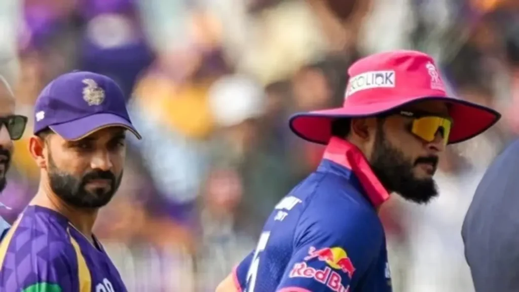 Ajinkya Rahane and Riyan Parag 1