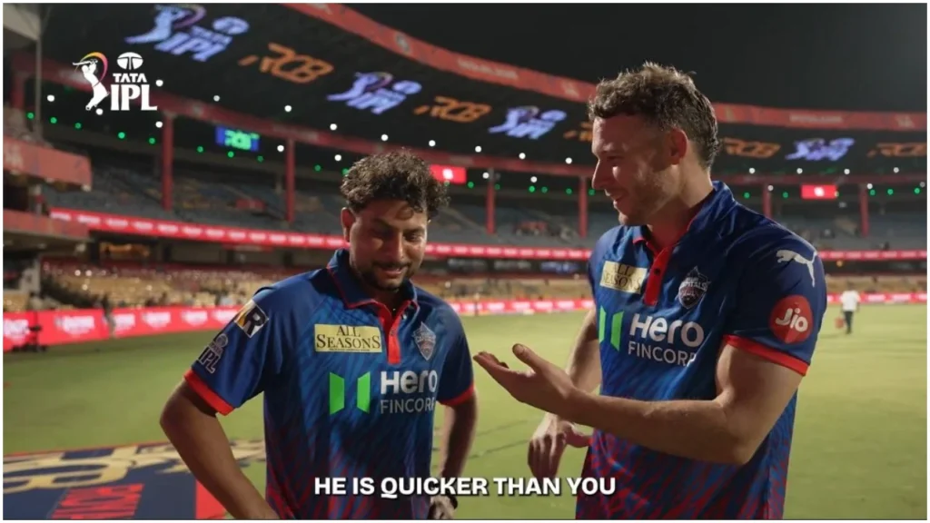 David Miller and Kuldeep Yadav DC 1