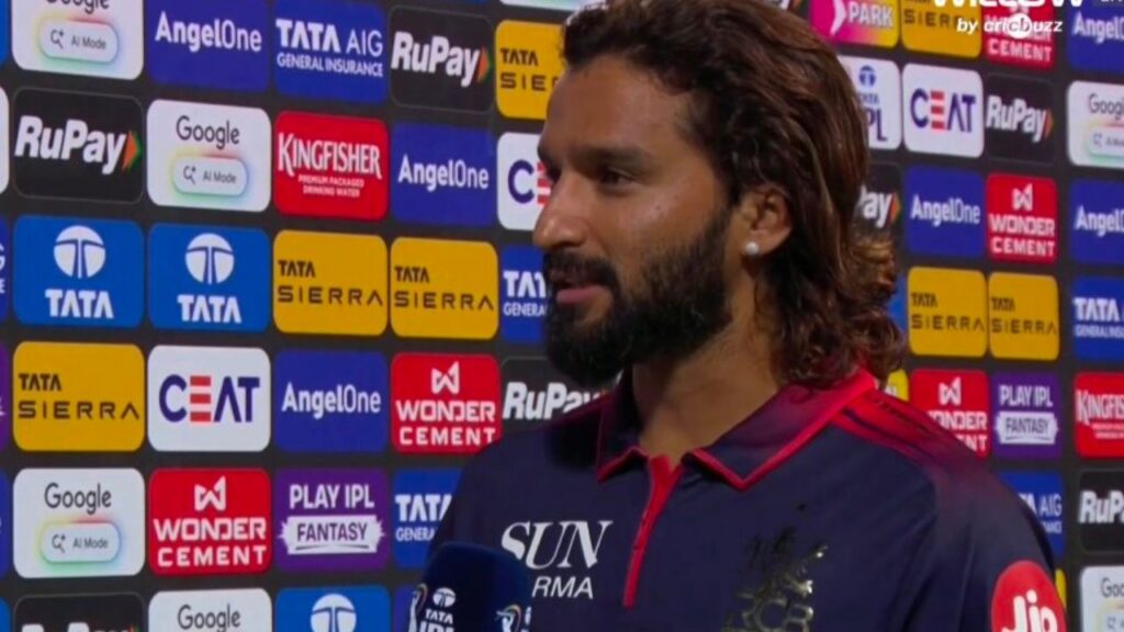 Rajat Patidar post match 1