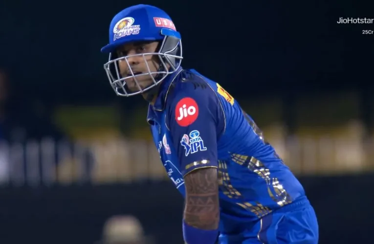 Nandre Burger gives fiery send off to Suryakumar Yadav in RR vs MI clash