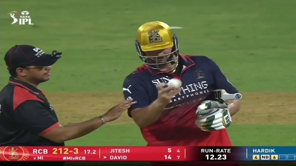 Tim David in Spotlight: Umpire Warning in T20 Cricket Showdown