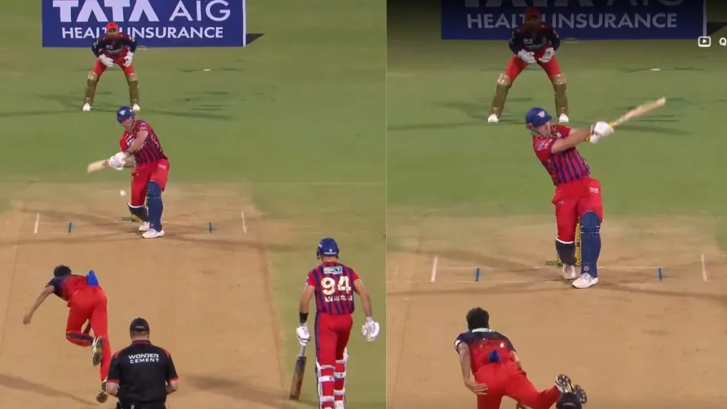 Mitchell Marsh Smashes Bhuvneshwar Kumar with a Magnificent 102 Meter Six
