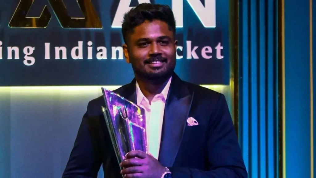Sanju Samson Wins ICC Award