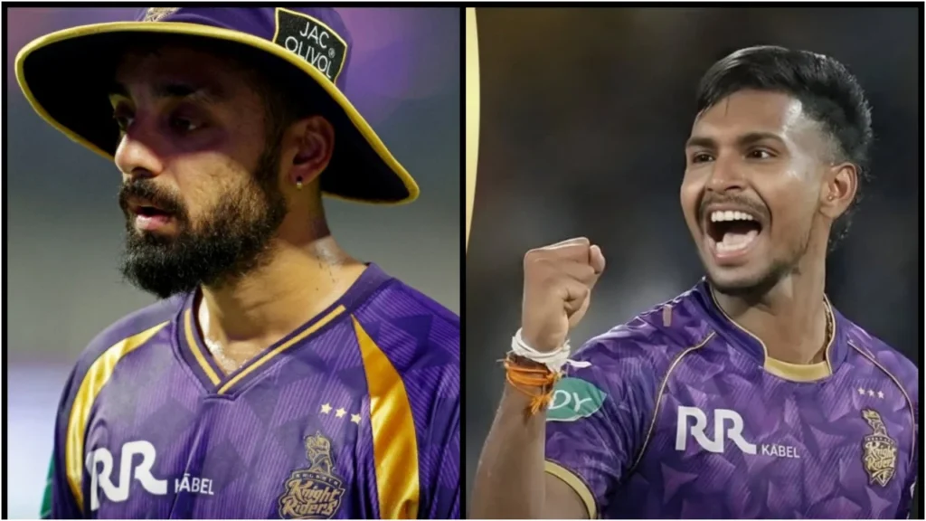 Varun Chakravarthy and Matheesha Pathirana KKR