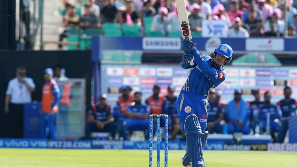 Quinton de Kock Sizzles with Record-Breaking Century against PBKS