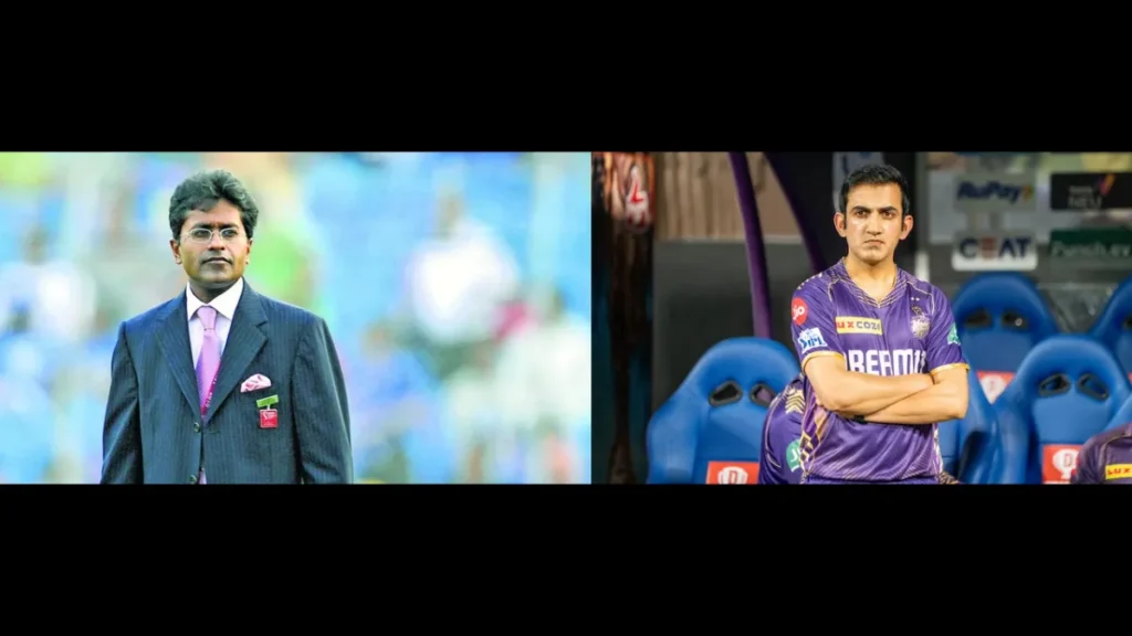 Bring Back Gambhir: Lalit Modi Advises Kolkata Knight Riders with a Surprising Share Offer