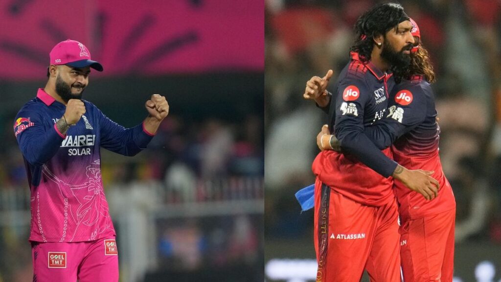 RR vs RCB Clash Heats Up as Riyan Parag Opting to Bowl First, Can Rajasthan Royals Reign Supreme?