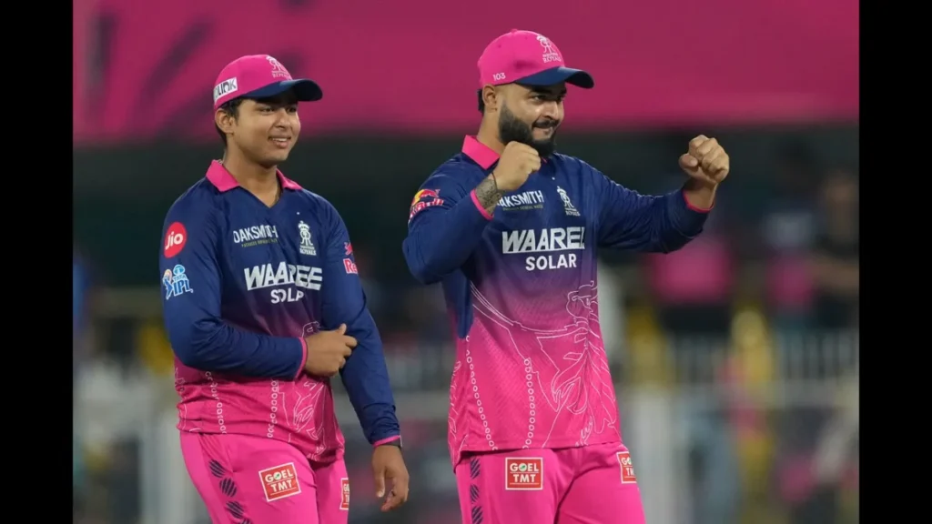 IPL 2026: Rajasthan Royals Unscathed by RCB Batting, Vaibhav Sooryavanshi Steals the Show with Viral Bat Exchange