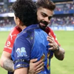 Kohli & Tendulkar: Unbreakable Bond on Display at MI vs RCB Showdown