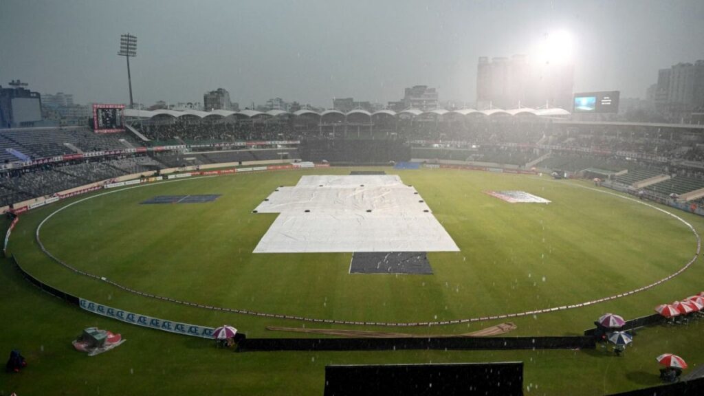 BAN vs NZ 3rd T20I: Mirpur Rain Update and Match Status