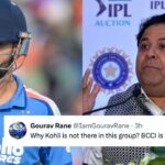 BCCI Sparks Fan Outrage After Omitting Virat Kohli from Captains Chat