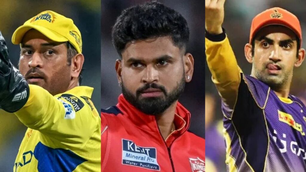 Shreyas Iyer Set to Eclipse IPL Legends Dhoni, Rohit, and Gambhir