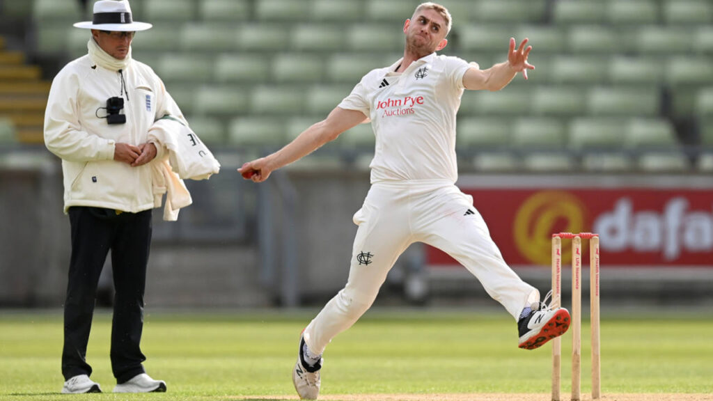 Olly Stone Shines with Five-Wicket Haul as Nottinghamshire Dominate Leicestershire