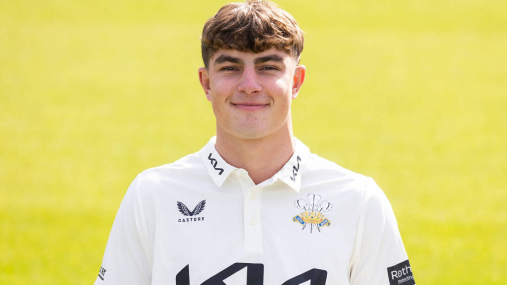 Adam Thomas Hits Debut Century as Surrey Dominate Sussex at The Oval