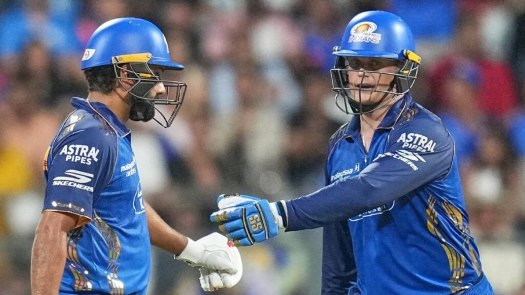 Rohit and Rickelton Power Mumbai Indians to Record-Breaking Win Over LSG