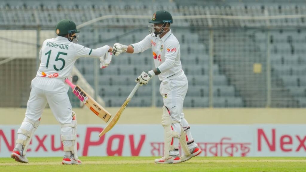 Mushfiqur Rahim Anchors Bangladesh’s 380/7 vs Pakistan – Abbas Takes Four