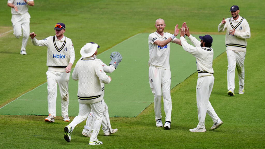 Hannon-Dalby Leads Warwickshire to 377-Run Domination Over Yorkshire at Edgbaston