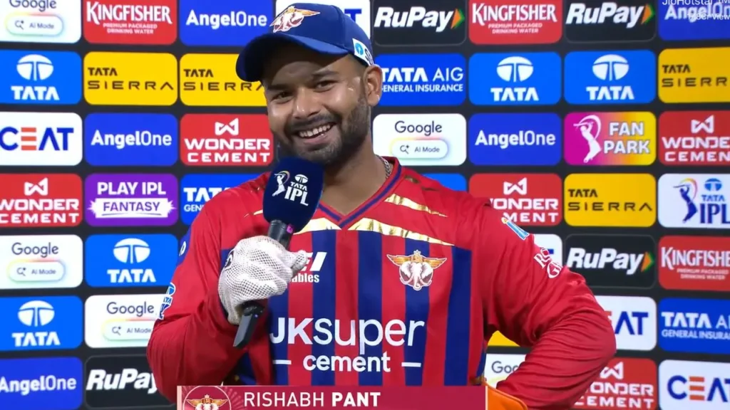 Rishabh Pant Blames Batting Collapse for LSG Loss Against Mumbai Indians