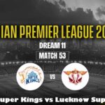 CSK vs LSG IPL 2026 Match 53 Prediction: Fantasy Tips & Match Preview