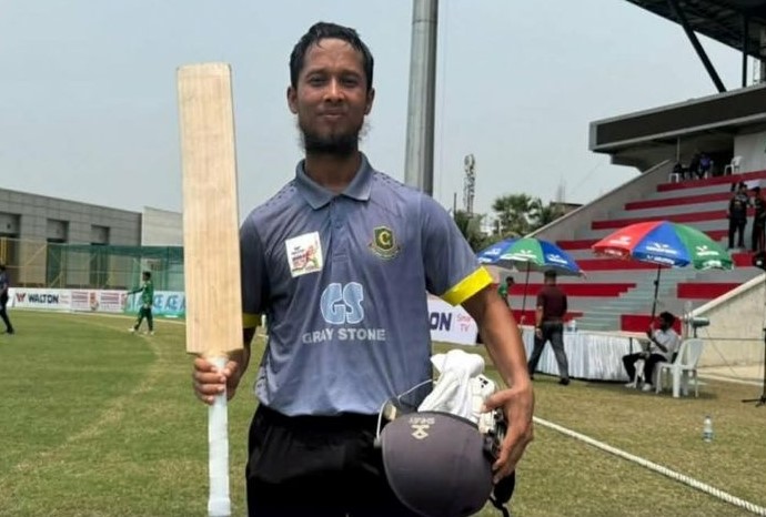Shahadat Hossain Century Leads Gulshan to Dominant DPL Win